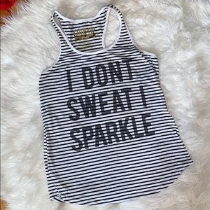Racerback tank top